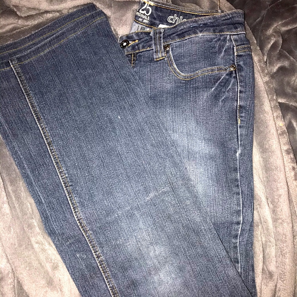 vintage chloe 725 wide leg jeans